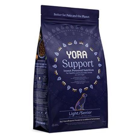 YORA Dog Senior/Light z hmyzu Support 1,5kg