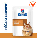 Hill's PD Cat K/D+J/D Kidney Care & Mobility Chicken kaps. 12x85g