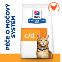 Hill's PD Cat C/D Multicare Urinary Struvite Chicken 1,5kg