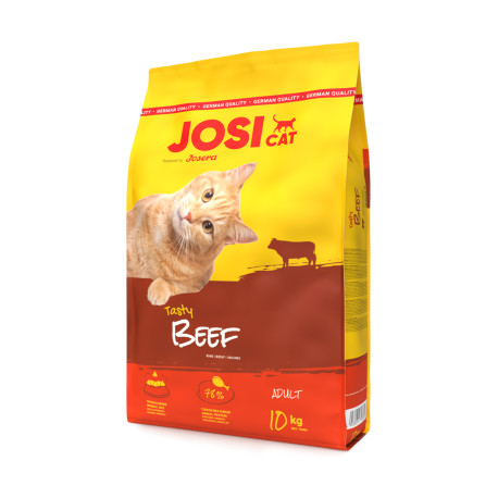 JosiCat Tasty Beef dospělá kočka 10kg