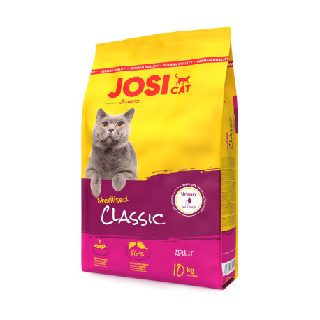 JosiCat Sterilised Classic kastrovaná kočka 10kg