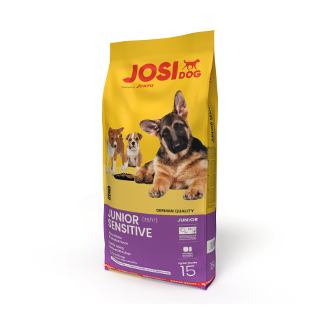 JosiDog Junior Sensitive Premium pro štěňata 15kg