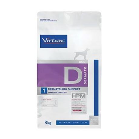 VET HPM Dog Dermatology Support - D 3kg