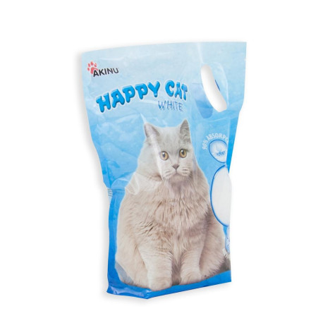 Akinu HAPPY CAT Sandy Silika gel stelivo 3,6l