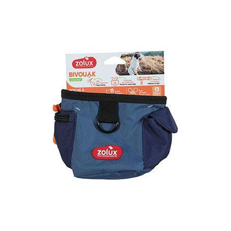 Taška na pamlsky BIVOUAK modrá Zolux