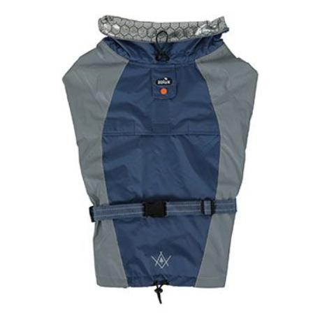 Obleček voděodolný pro psy BIVOUAK modrá 60cm Zolux