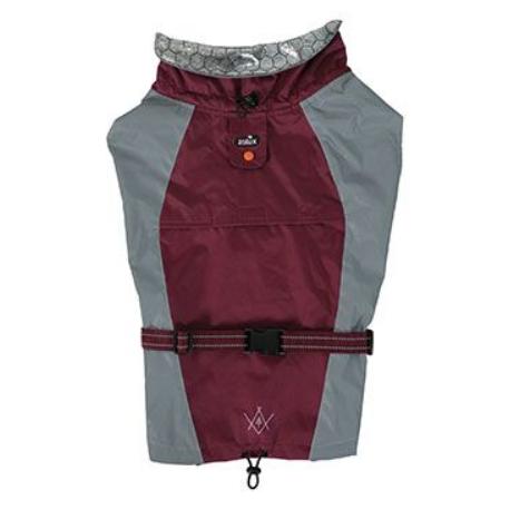 Obleček voděodolný pro psy BIVOUAK červená 45cm Zolux