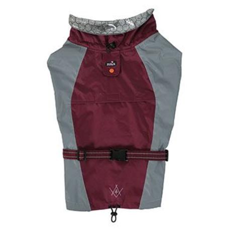 Obleček voděodolný pro psy BIVOUAK červená 55cm Zolux