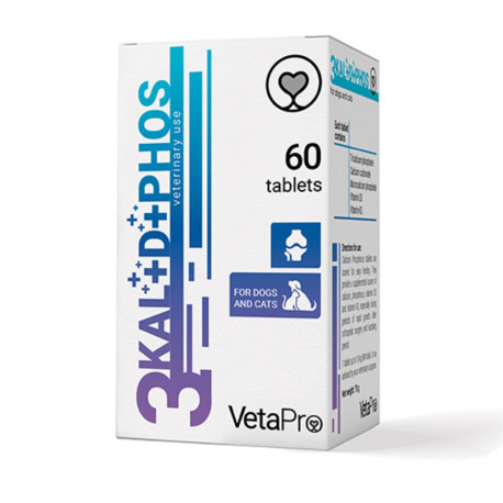 Vetapro 3 Kal D Phos 60tbl