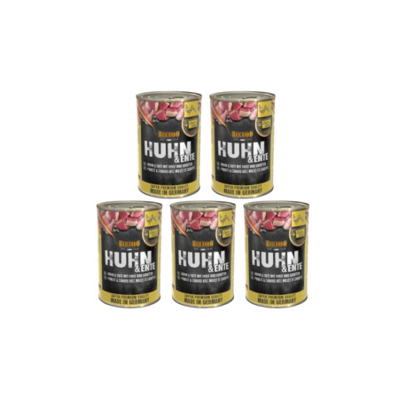 Belcando konz. Kuře&Kachna s prosem a mrkví 5x800g