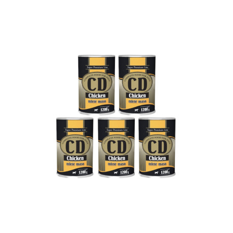 Delikan Konzerva CD Chicken 5x1200g