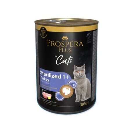 Prospera Plus Cat Sterilized Krůta s Jehněčím konz. 395g