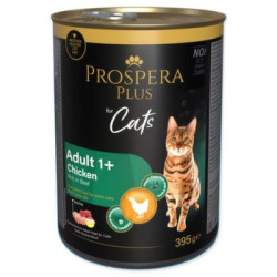 Prospera Plus Cat Adult Kuřecí s Hovězím konz. 395g