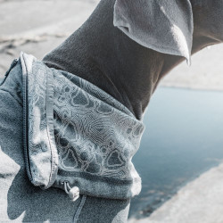 Obleček Hurtta Body Warmer šedý 35M