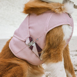 Vesta chladící Hurtta Cooling Wrap 75-85 růžová
