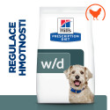 Hill's PD Dog W/D Diabetes&Weight Loss Chicken 1,5kg