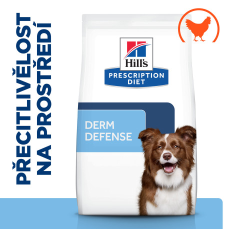 Hill's Canine Dry PD Derm Defense 12kg NEW