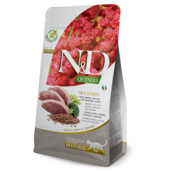 N&D Quinoa CAT Neutered Duck &Broccoli&Asparagus 5kg