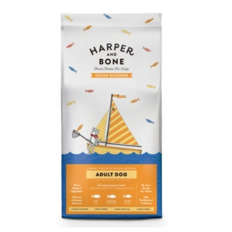 Harper and Bone Dog Adult Large&Med divy oceánu 12kg