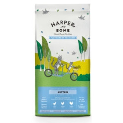Harper and Bone Cat Kitten granule příchutě farmy 2kg