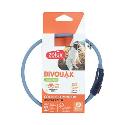 Obojek LED malý BIVOUAK 20-40cm USB modrá Zolux