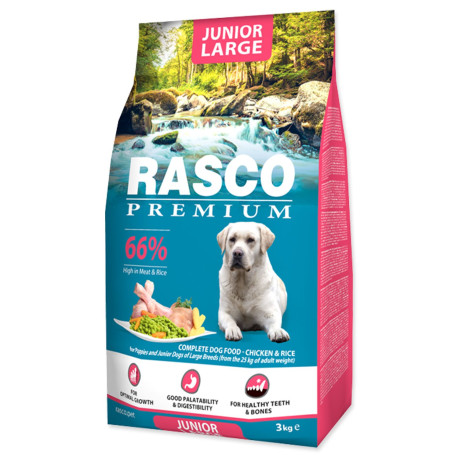 RASCO Premium Puppy/Junior Large 3kg