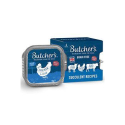 Butcher's Dog Original hovězí/kuř/jehn vanička 4x150g