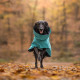 Obleček Hurtta Monsoon coat II ECO ostružinový 23 pláštěnka