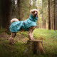 Obleček Hurtta Monsoon coat II ECO ostružinový 23 pejsek