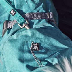 Obleček Hurtta Monsoon coat II ECO ostružinový 40XS