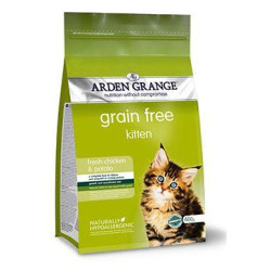 Arden Grange GF Cat Kitten fresh Chicken&Potato 400g
