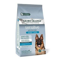 Arden Grange GF Dog Puppy Sen.Oc.White Fish&Potato 2kg