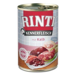 Rinti Dog konzerva telecí 400g