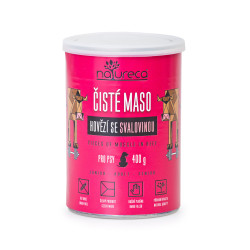 Natureca Dog Hovězí se svalovinou konz. 400g