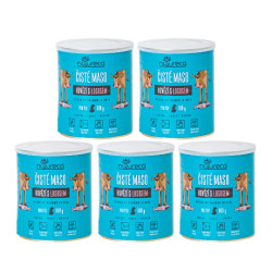 Natureca Dog Hovězí s lososem konz. 5x800g