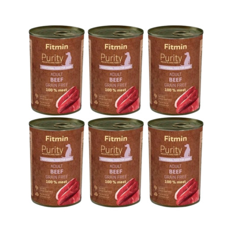 Fitmin konz. dog Purity Beef 400g