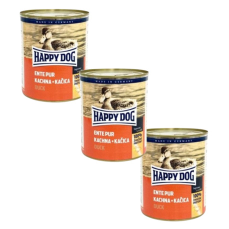 Happy Dog konz. Ente Pur Kachní 3x800g