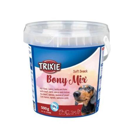 Pochoutka Soft Snack Bony MIX hověz,jehn,losos 500g TR