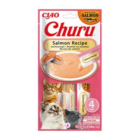 Churu Cat Salmon Recipe 4x14g