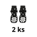 Ochranné ponožky pro psa protiskluz 2ks L černé