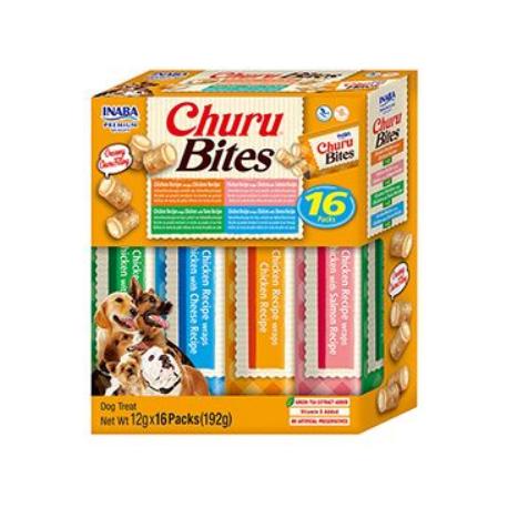 Churu Dog BOX Bites Chicken wraps Variety 16x12g