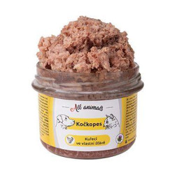 All Animals kočkopes sklo Kuře ve vlastní šťávě 200g