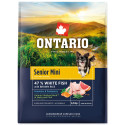 Ontario Senior Mini Fish & Brown Rice 2,25kg