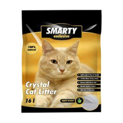 Podestýlka Smarty Exclusive silikát, jablko 16l