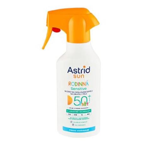 Astrid Sun mléko na opalování Sensitive OF50+ 270ml