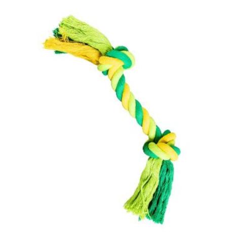 Hračka pes Uzel bavlněný 36cm/210g limet/zelená HipHop