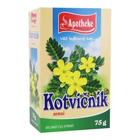 Čaj Apotheke Kotvičník zemní nať sypaný 75g