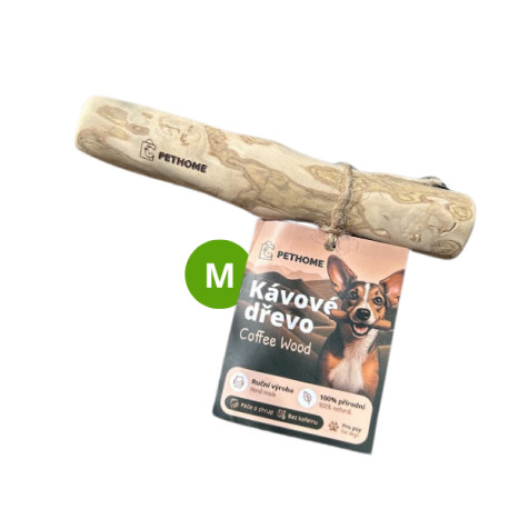 Kávové dřevo pro psa M