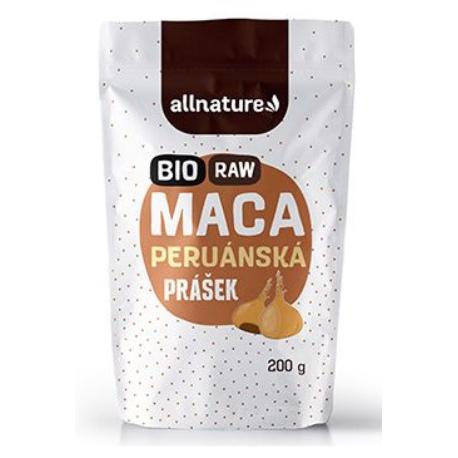 Allnature Maca prášek BIO RAW 200g
