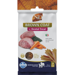 N&D BROWN Dog Dental Snack Lamb M & L 100 g
